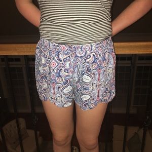 Paisley Hollister Petal Flowy Shorts
